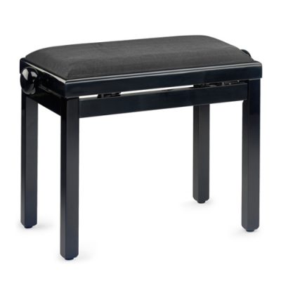 Banquette noir brillant