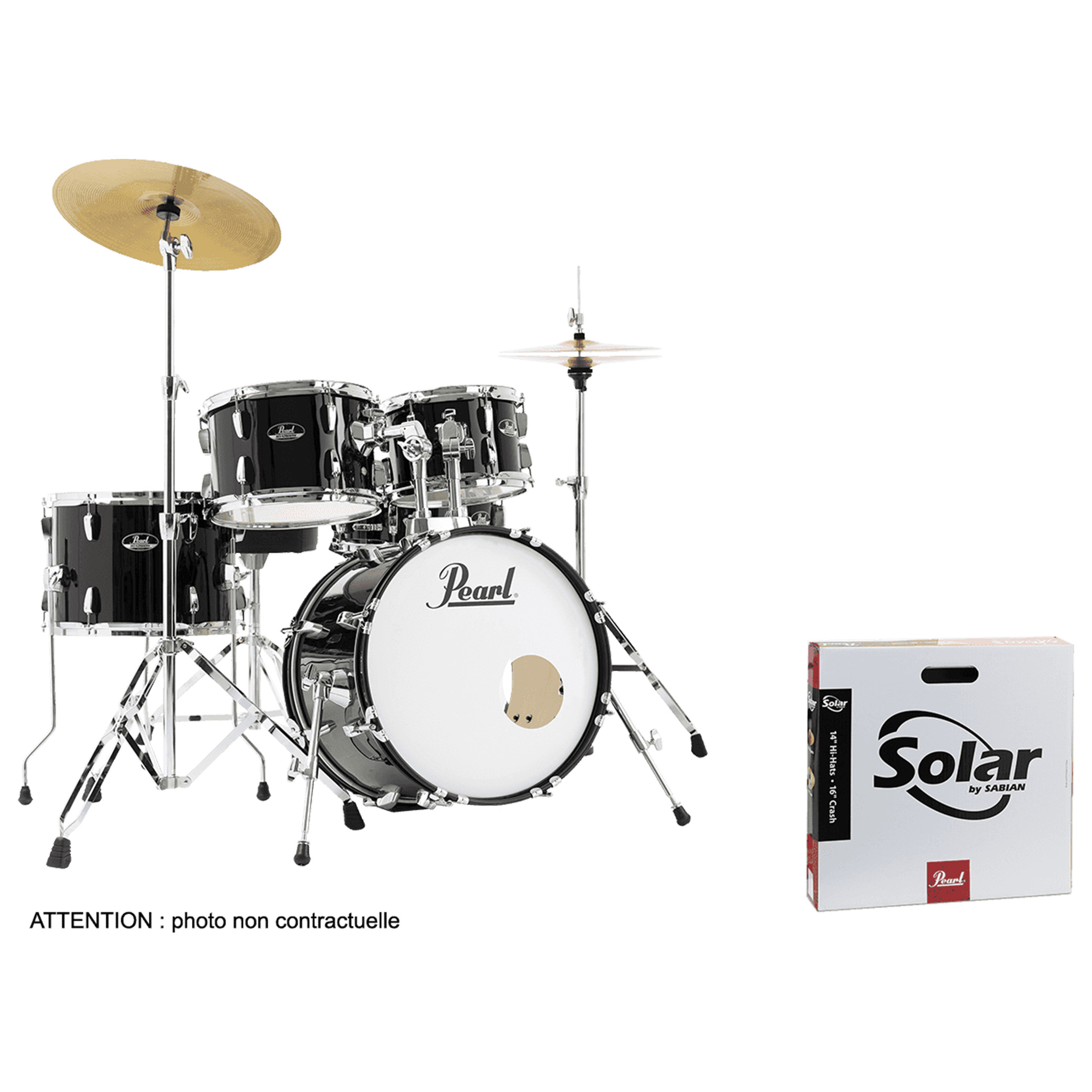 Pearl Roadshow Junior 18" Jet black