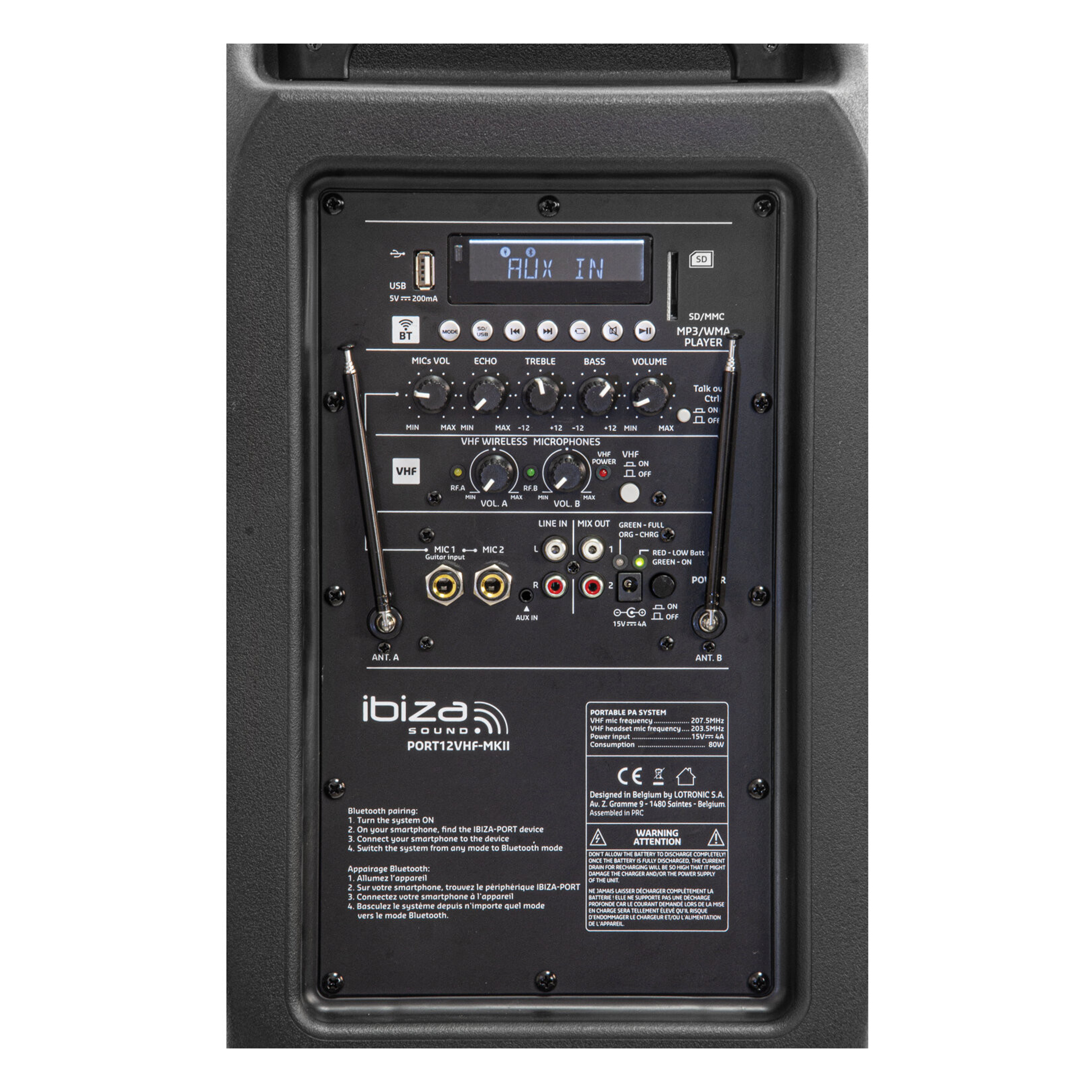 Ibiza PORT12VHF-MKII – Image 3