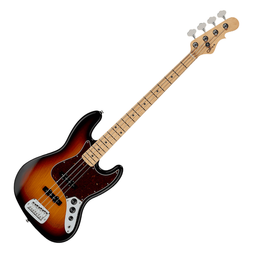 G&L Fullerton Deluxe JB Sunburst érable