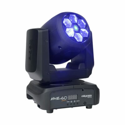 Lyre MHE60 6x15W RGBW + laser vert 200mw