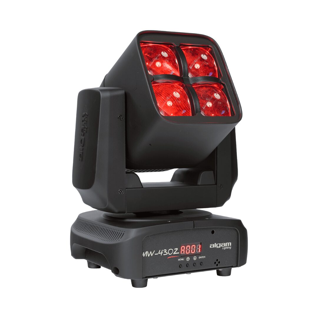 Lyre MW430ZOOM 4x30W RGBW avec Zoom