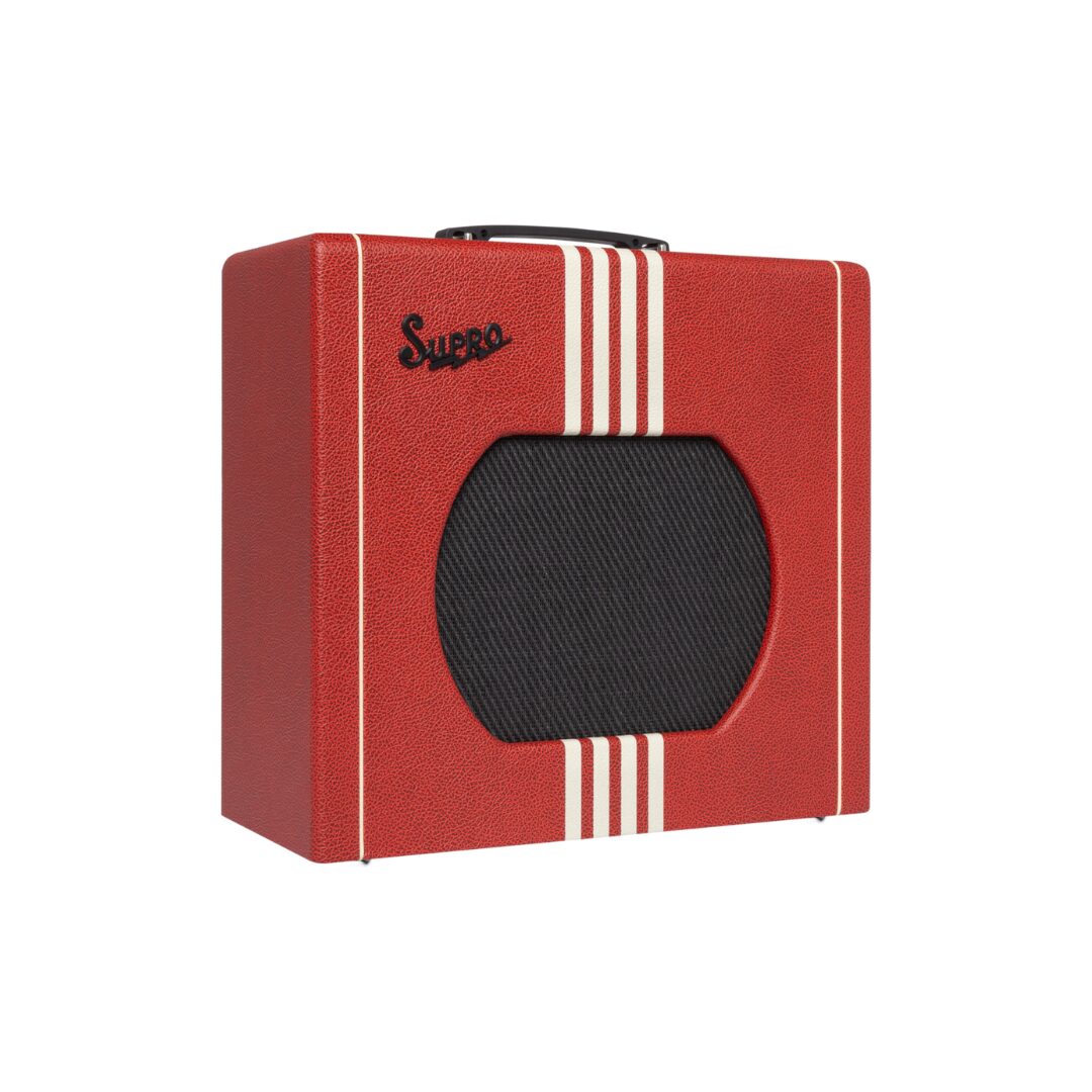 Supro Delta King 12 - Scarlet and Cream