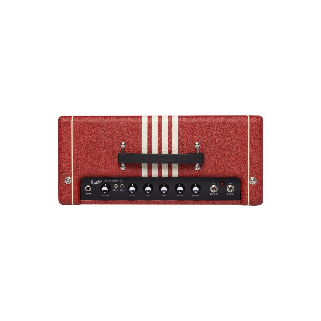 Supro Delta King 12 - Scarlet and Cream – Image 2