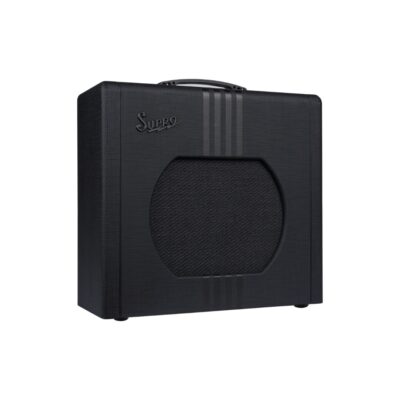 Supro Delta King 12 - Black & Black