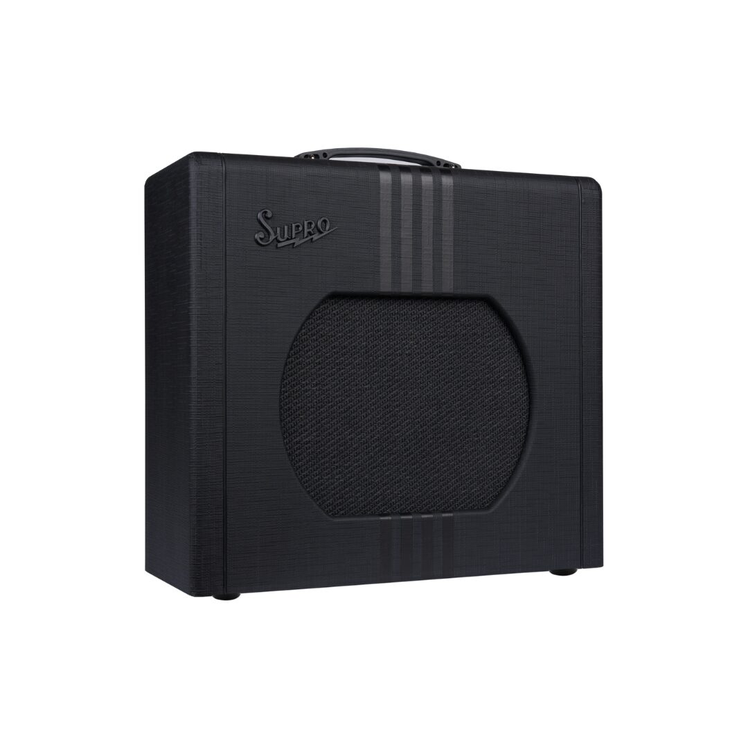 Supro Delta King 12 - Black & Black