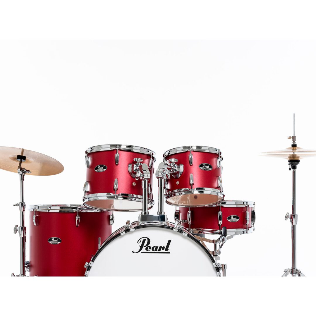 Pearl Roadshow Matte Red 22" avec cymbales – Image 4