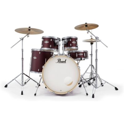 Pearl Export Rock 22" Satin Scarlet + Pack SBR