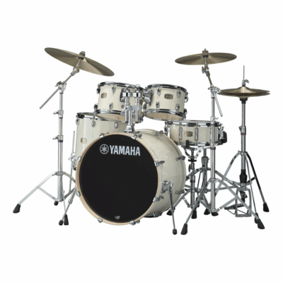 Yamaha Stage Custom Birch Classic White + ACCESSOIRES