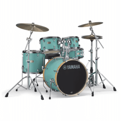Yamaha Stage Custom Birch Matte Surf Green + ACCESSOIRES