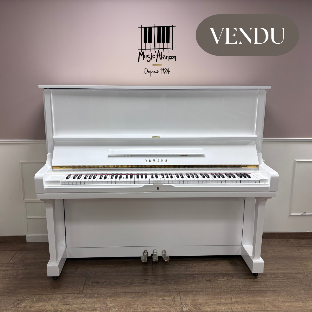 Yamaha U3 - Blanc